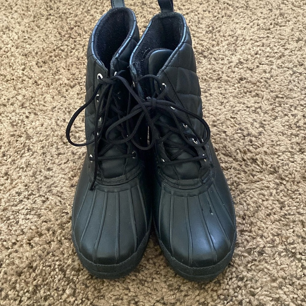 Sperry Black Boots